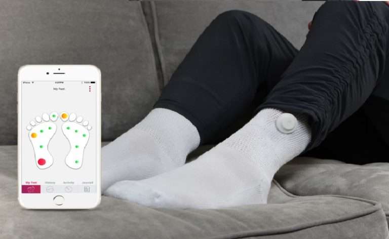 Siren Care, diabetik sağlık takibi için akıllı çorap üretiyor.