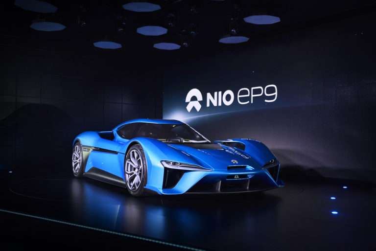 Dünyanın en hızlı elektrikli arabası NIO EP9’un lansmanı yapıldı.
