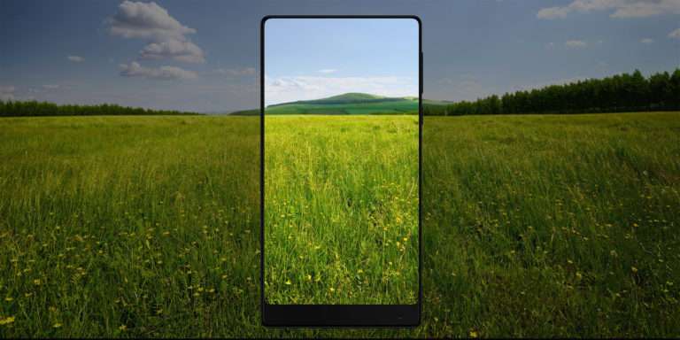 Xiaomi çerçevesiz telefon konsepti Mi Mix ile rekor kırdı.
