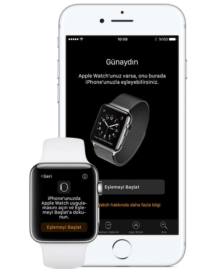 Apple Watch'unuzu ilk olarak iPhone'unuzla eşzamanlamalısınız