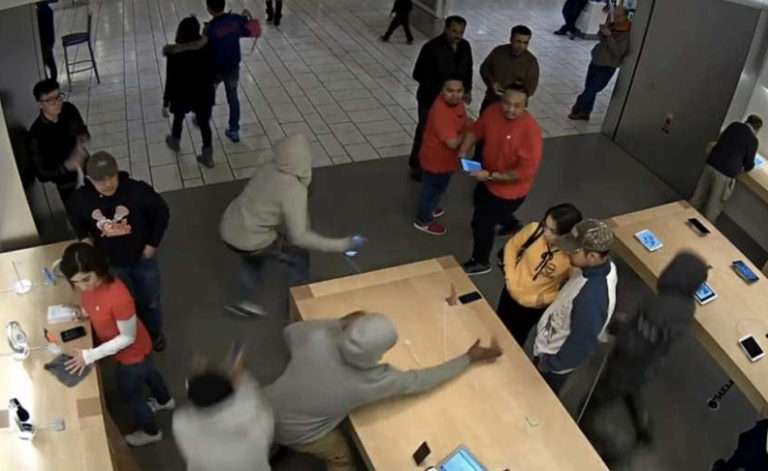 Apple Store 4 gün arayla iki sefer hırsızlar tarafından soyuldu