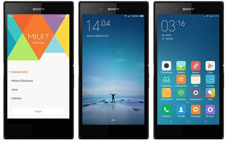 Sony Xperia'lar için Android Nougat 7.0 güncellemesi çıktı