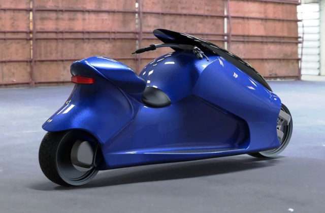 GyroCycle Kendi kendini dengede tutabilen bir motosiklet