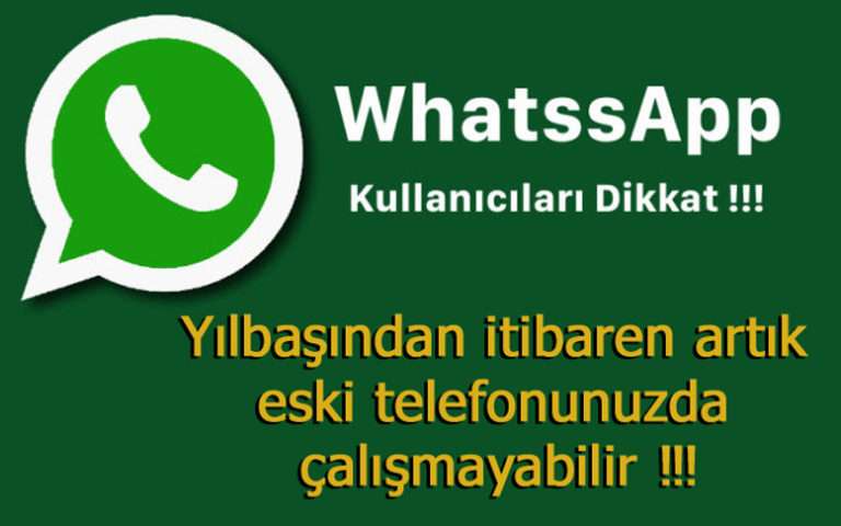 WhatsApp ay sonunda milyonlarca eski telefonda çalışmayı durduracak