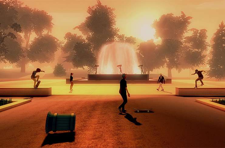 Skate City isimli yapım Alto’s Adventure ile Olli Olli arasında bir oyuna benzeyecek