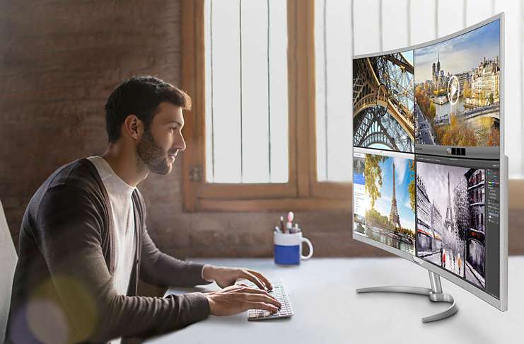 40 inçlik Philips Brilliance 4K Ultra HD LCD ekranı BDM4037UW