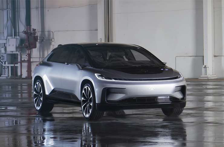 Faraday Future FF91 100 km hıza 2.39 saniyede çıkıyor