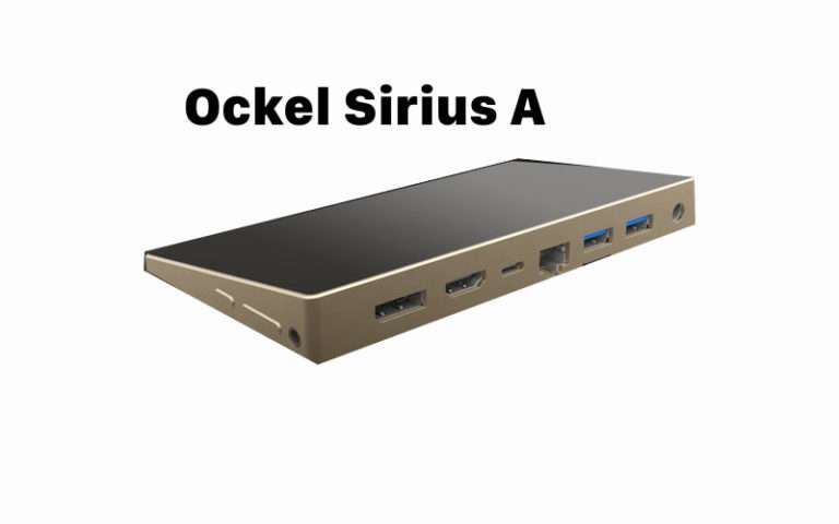 Sirius A, 6 inç dokunmatik ekranlı Windows masaüstü