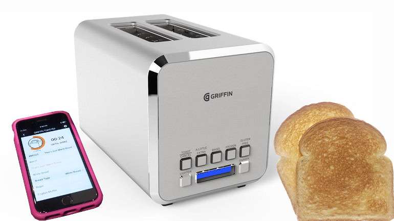 Griffin Connected Toaster, akıllı ekmek kızartıcı
