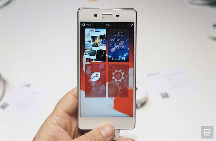 Sailfish işletim sisteminin resmi versiyonunu bir dizi Sony Xperia