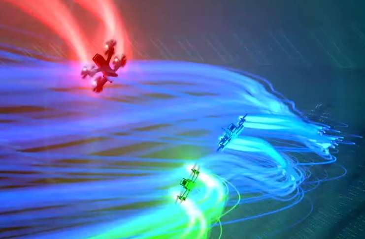 Formula 1 yarışları olarak lanse edilen drone yarışları dünyada 70 ülkede organize ediliyor