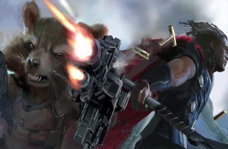 MARVEL Avengers: Infinity War setinden epik bir teaser yayınladı