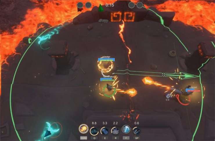 Oyun DOTA’dan çok daha aksiyonlu ve hızlı