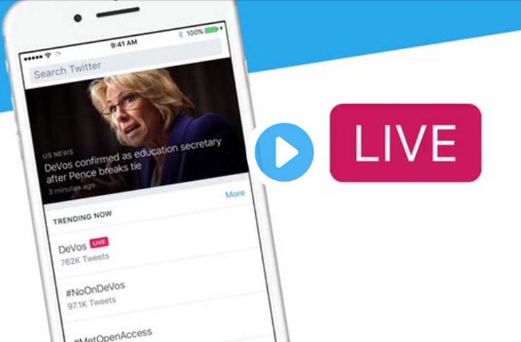 Periscope’tan gelen canlı yayınları ‘Top Trends (gözde yönelimler)’ sekmesinde