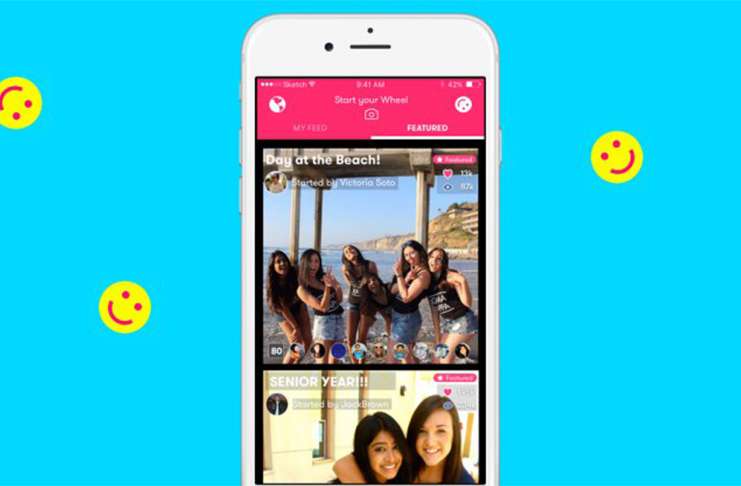 Satın aldığı Wheel uygulamasıyla Snapchat tarzı paylaşımlar yapılabilecek
