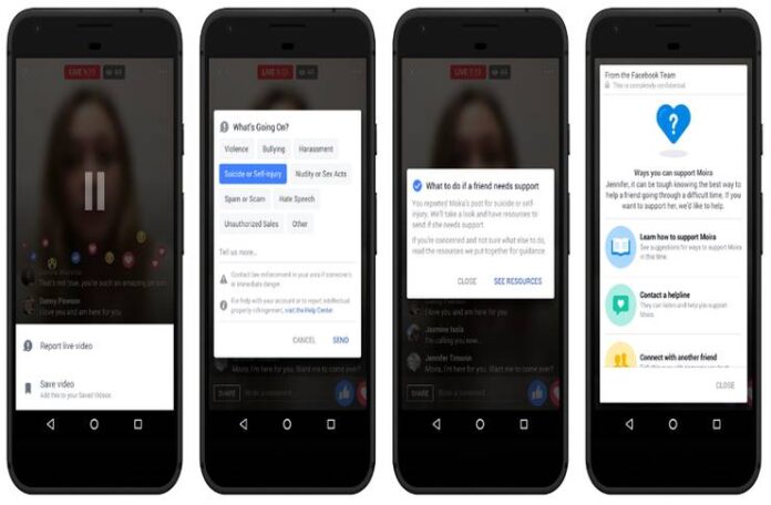 Facebook Live ve Messenger üzerinden intiharsal eğilim