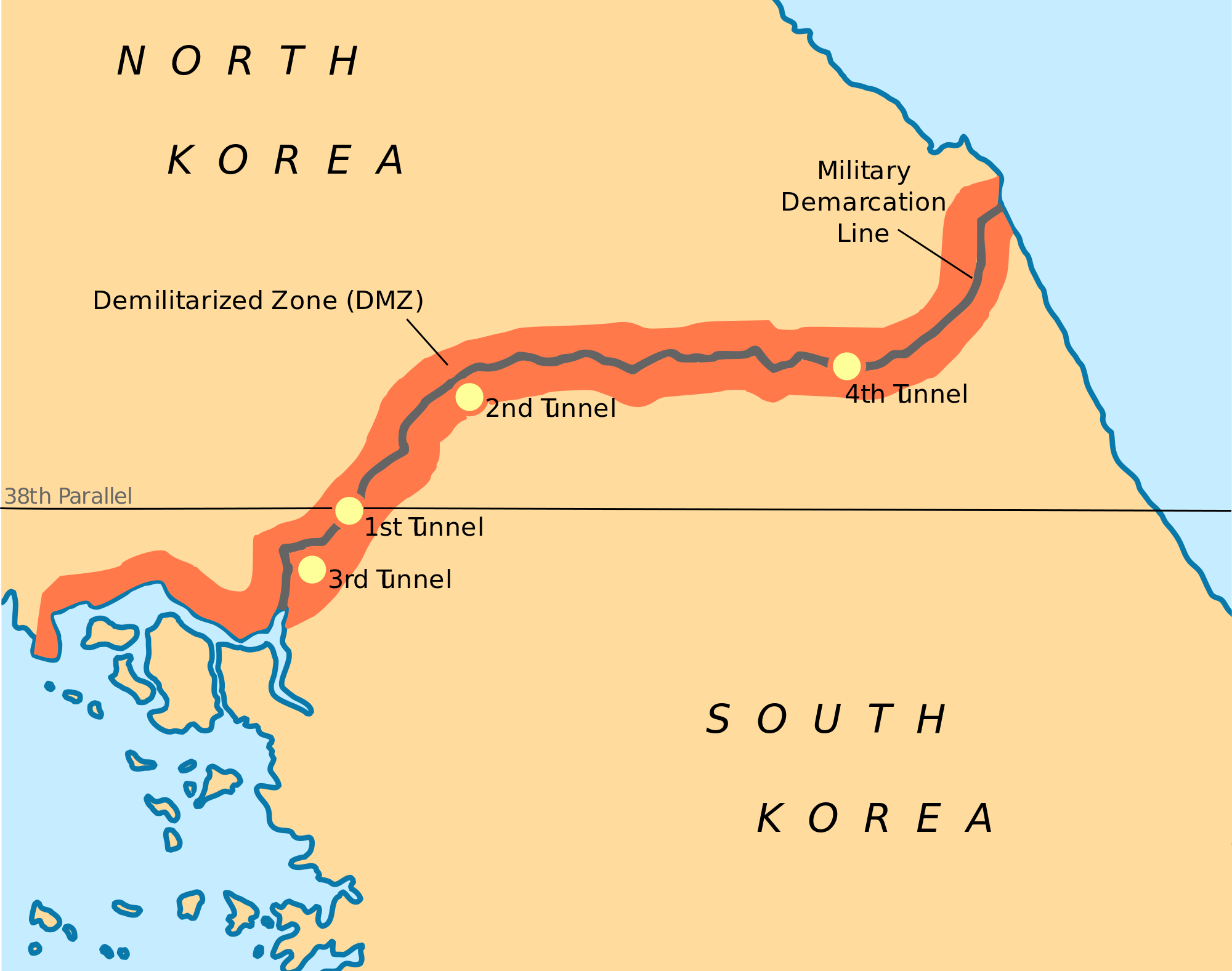 Kuzey Kore Güney Kore askeri savaş gücü