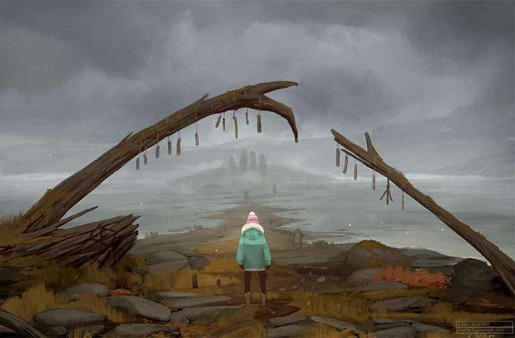Ürkütücü bir yürüme simülasyonu: 'Lake Ridden'