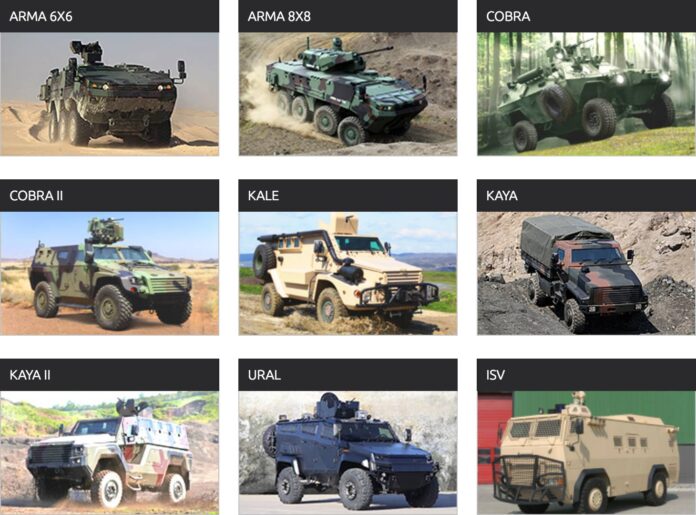 Otokar tekerlekli zırhlı araç