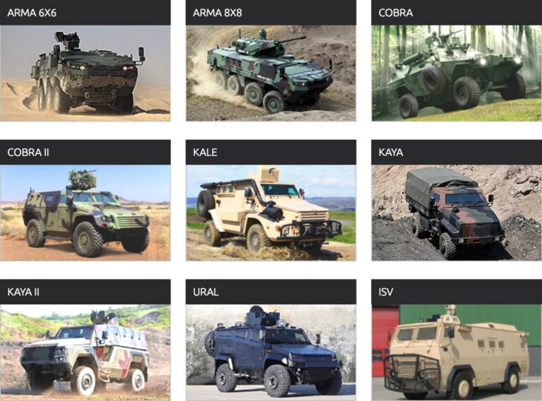 Otokar tekerlekli zırhlı araç