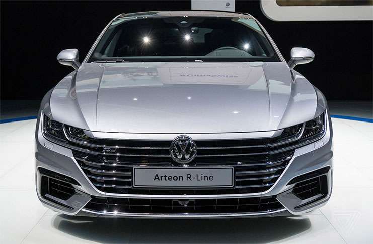 Cenevre Otomobil Fuarı'nda tanıtılan yeni Volkswagen Audi'ye dönmüş durumda