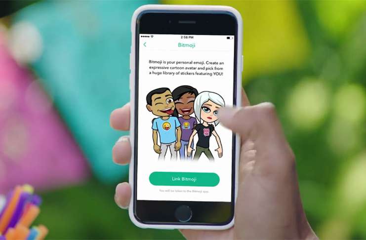 Bitmoji widget'ı çıktı