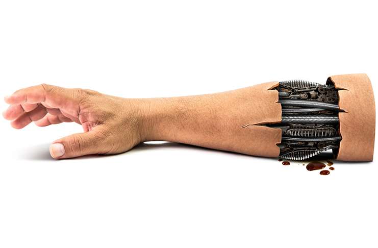 Nakil yapılacak dokular robotlar üzerinde gerçek vücuda hazırlanacak