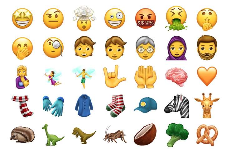 Aralarında baş örtülü kadından UFO’ya kadar farklı emoji var