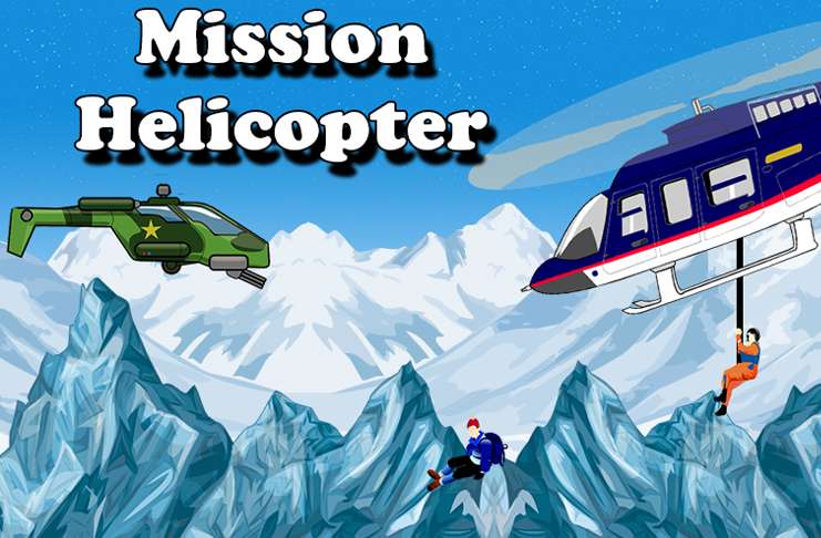 Mission Helicopter Android mobil oyunu ile insanları kurtarın!