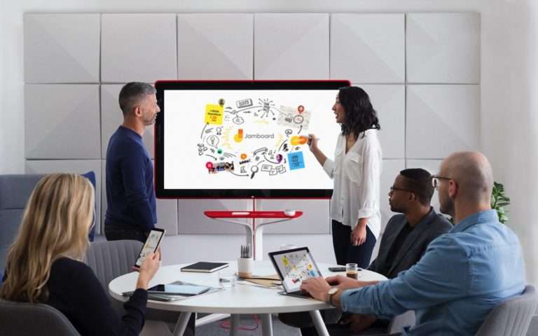 Google Jamboard, Microsoft Surface Hub’a büyük bir rakip geldi
