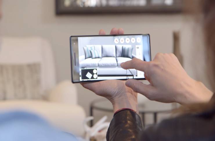 3D Room View arttırılmış gerçeklik uygulaması