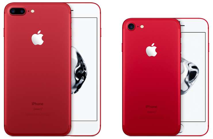 kırmızı iPhone 7