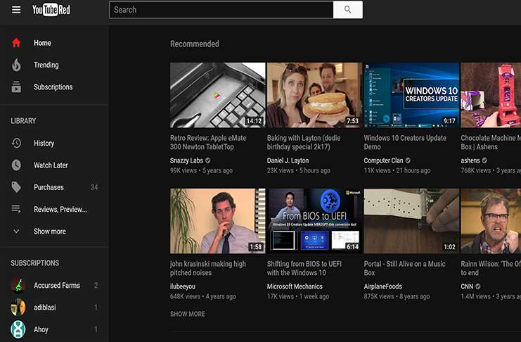 Nasıl Yapılır: Youtube ‘Karanlık Mod’ ile gözlerinizi koruyun