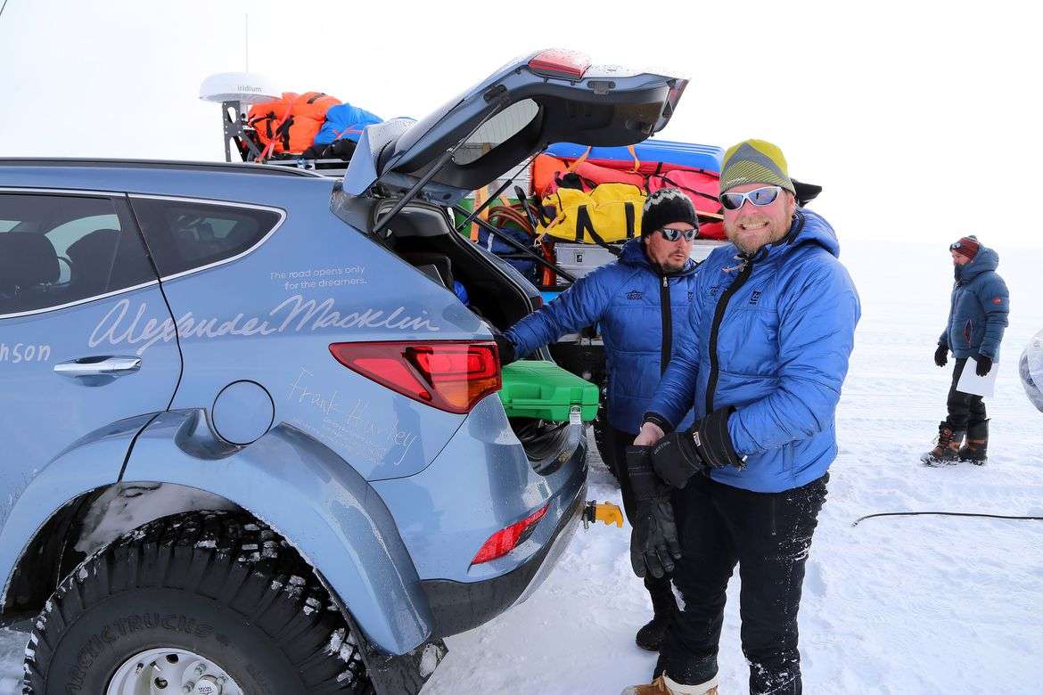 Hyundai Santa Fe Antarktika