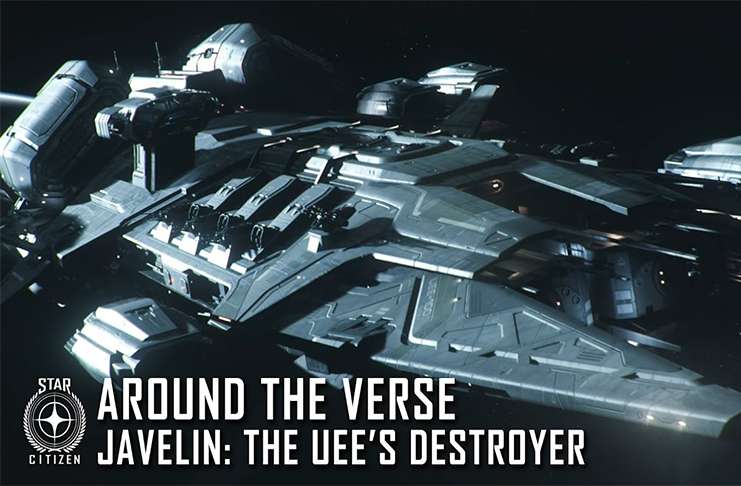 Star Citizen’a güncellemeyle yeni muhrip gemisi 'Javelin' geldi