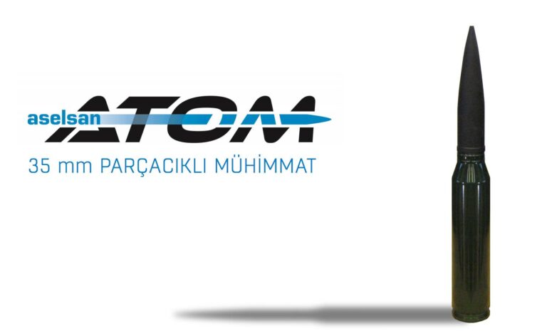 Filimlerde gördüğümüz mermiyi Aselsan üretti ‘Akıllı parçacıklı mühimmat Atom 35 mm’