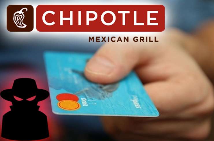 Bilgisayar korsanları 24 Mart - 18 Nisan tarihleri arasında ABD genelinde Chipotle restoranlarında kredi kartı ile ödeme yapan müşterilerinin kart bilgilerini çaldı.