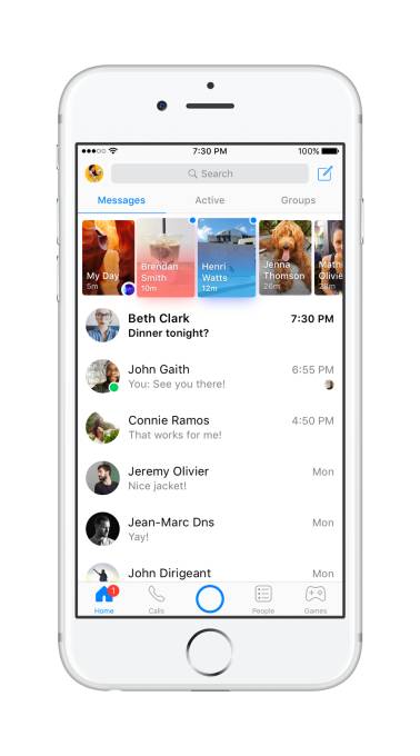 Facebook Messenger iOS