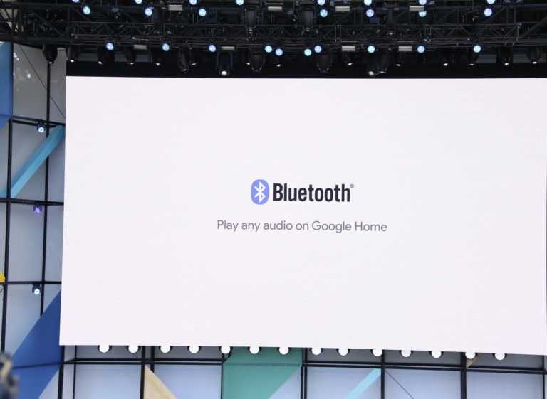 Google Home’a Bluetooth