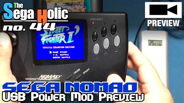 Sega Nomad, oyun konsoluna USB desteği getirdi