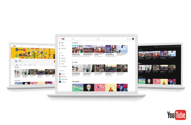 YouTube masa üstü versiyonu yeni tasarımı