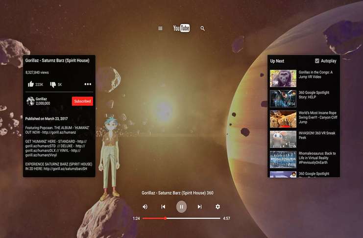 YouTube VR
