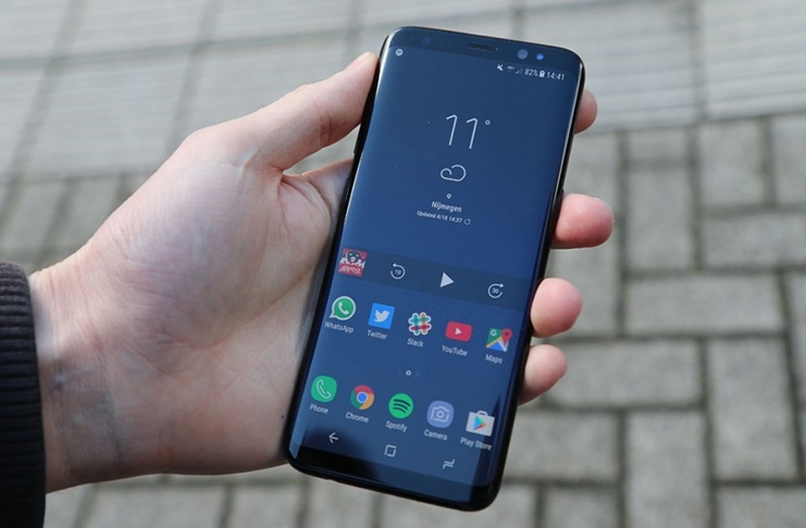 Samsung Galaxy S9, parmak izi okuyucu özelliğiyle geliyor
