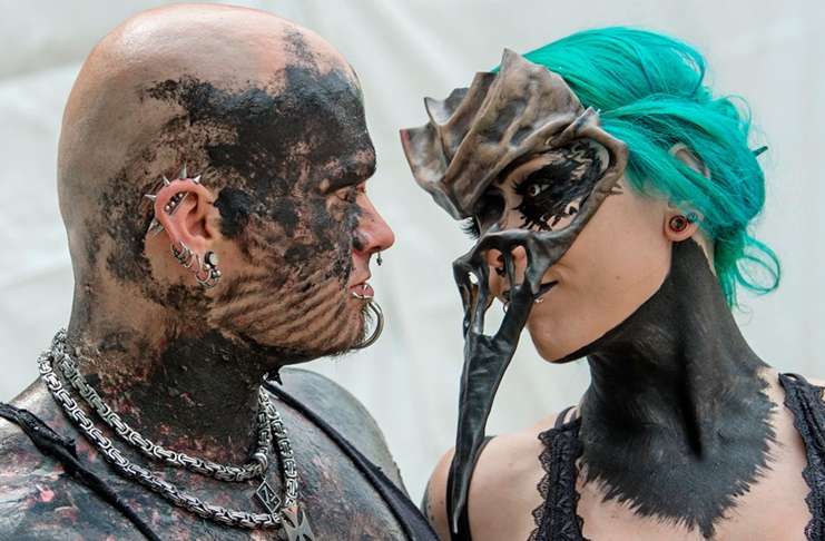 Dünyanın en büyük Gotik kültür festivali’nden renkli görüntüler ortaya çıktı