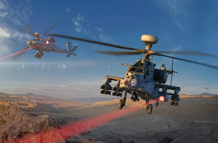Ancak helikopterler ile hedefe doğru bir şekilde ateş etmek daha da zor