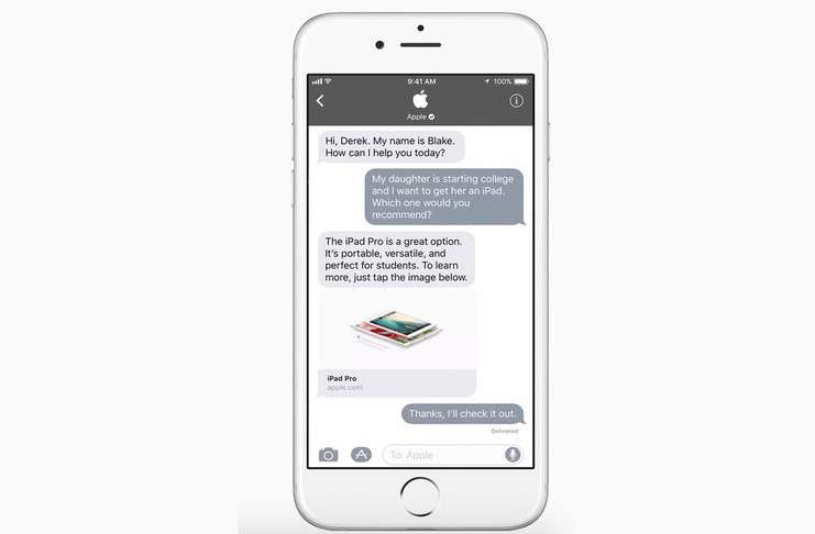 Apple Business Chat