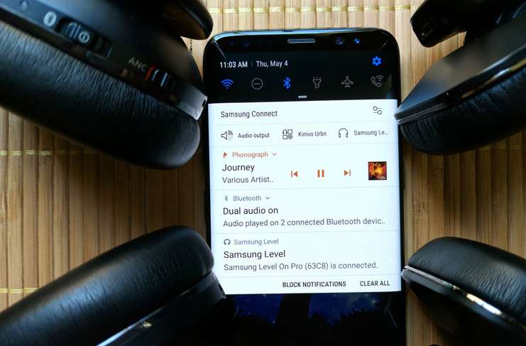 Dual Audio (Çift Ses) ses eşleştirmesini bluetooth ile sağlıyor