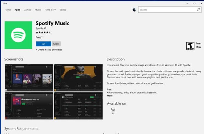 Yeni güncellemeyle birlikte artık Spotify Windows Uygulama Mağazasında kullanıcıları bekliyor Yeni güncellemeyle birlikte artık Spotify Windows Uygulama Mağazasında kullanıcıları bekliyor