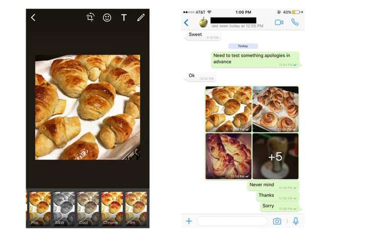 iOs'ta Whatsapp cevaplama kısayolları