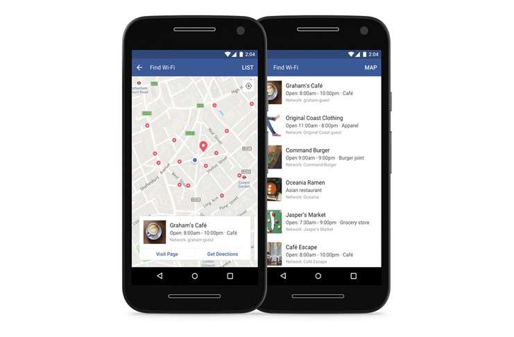 Facebook ile Wi-Fi Bulma dönemi başladı!
